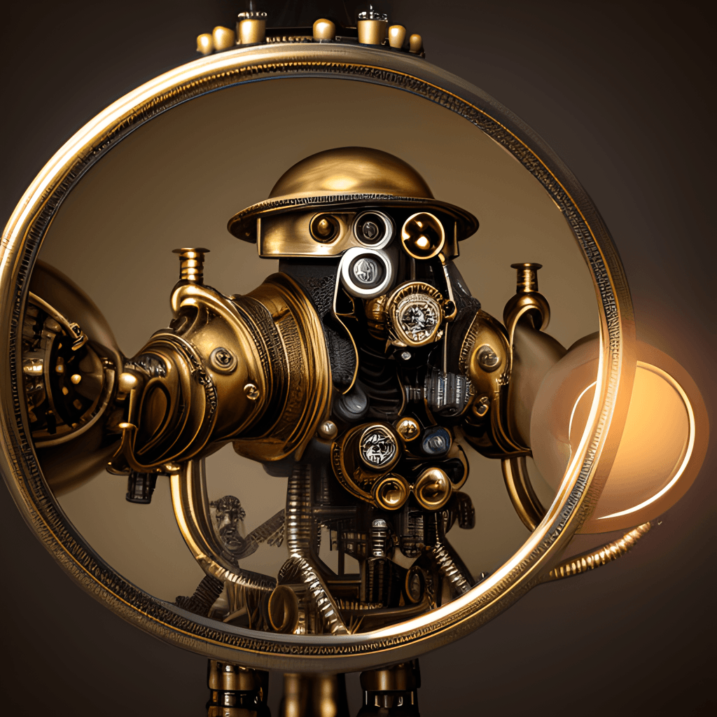 Steampunk Magnifier 
