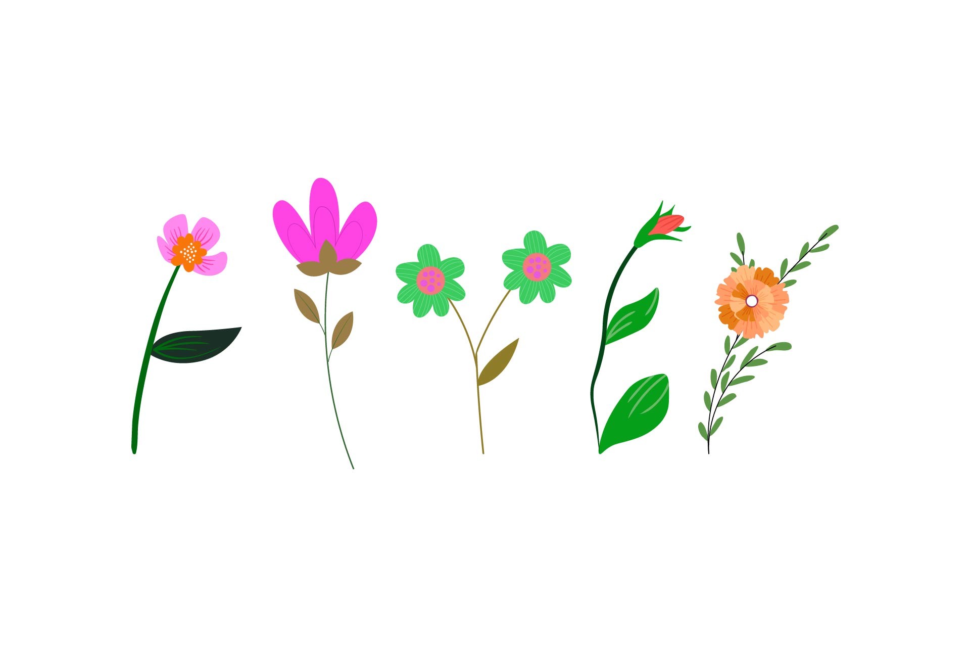 Pixel Art Flower Graphic by biflastudio · Creative Fabrica