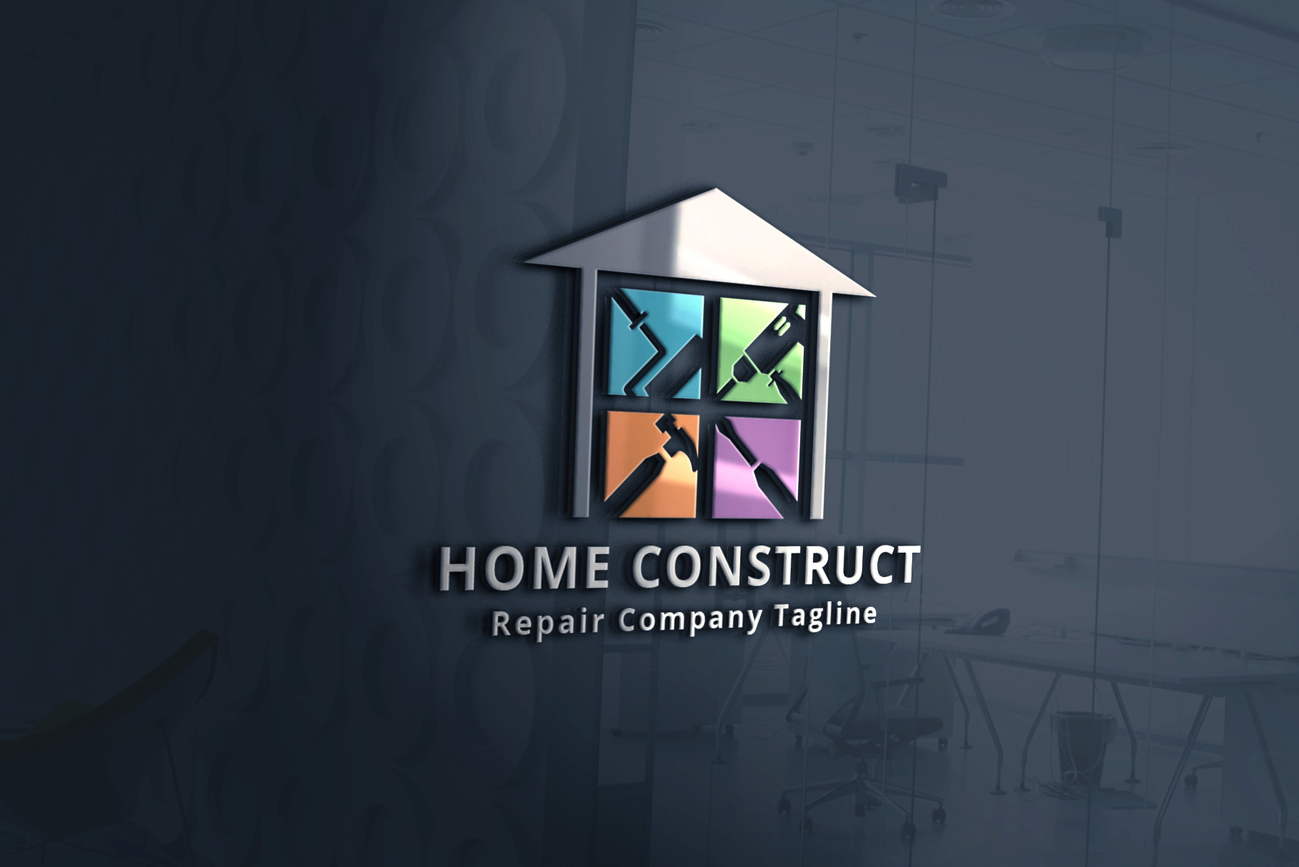 Home Construct Pro Logo Template Graphic by 10point5star · Creative Fabrica