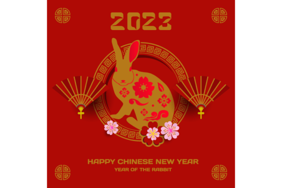 Chinese New Year 2023 PNG Transparent, Happy Chinese New Year 2023