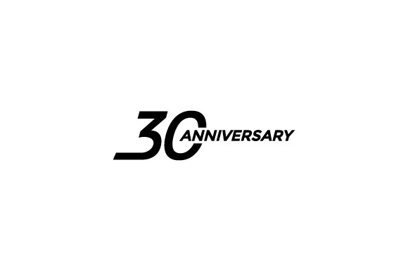 30th Anniversary Logo / Wordmark Design Graphic by vectoreking ...
