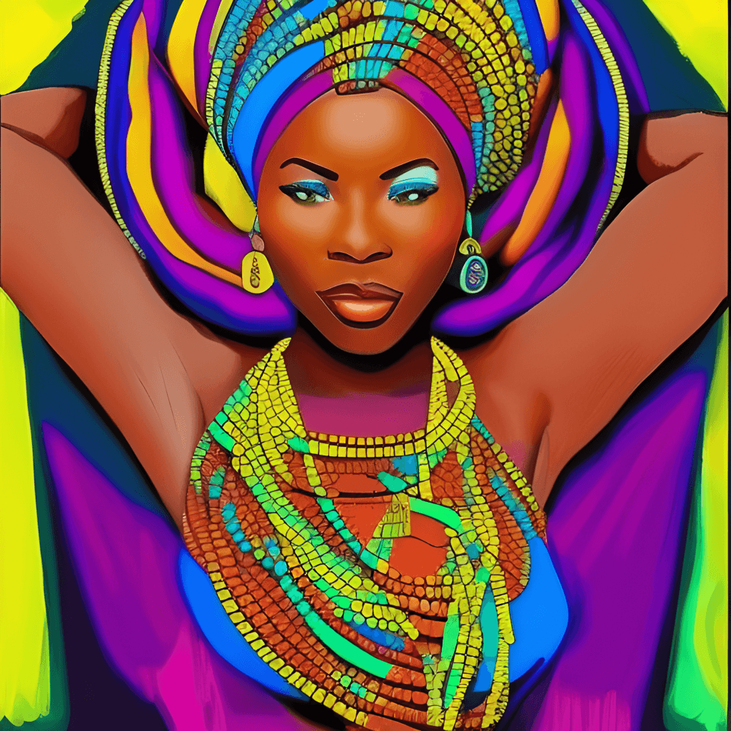African Queen Graphic · Creative Fabrica