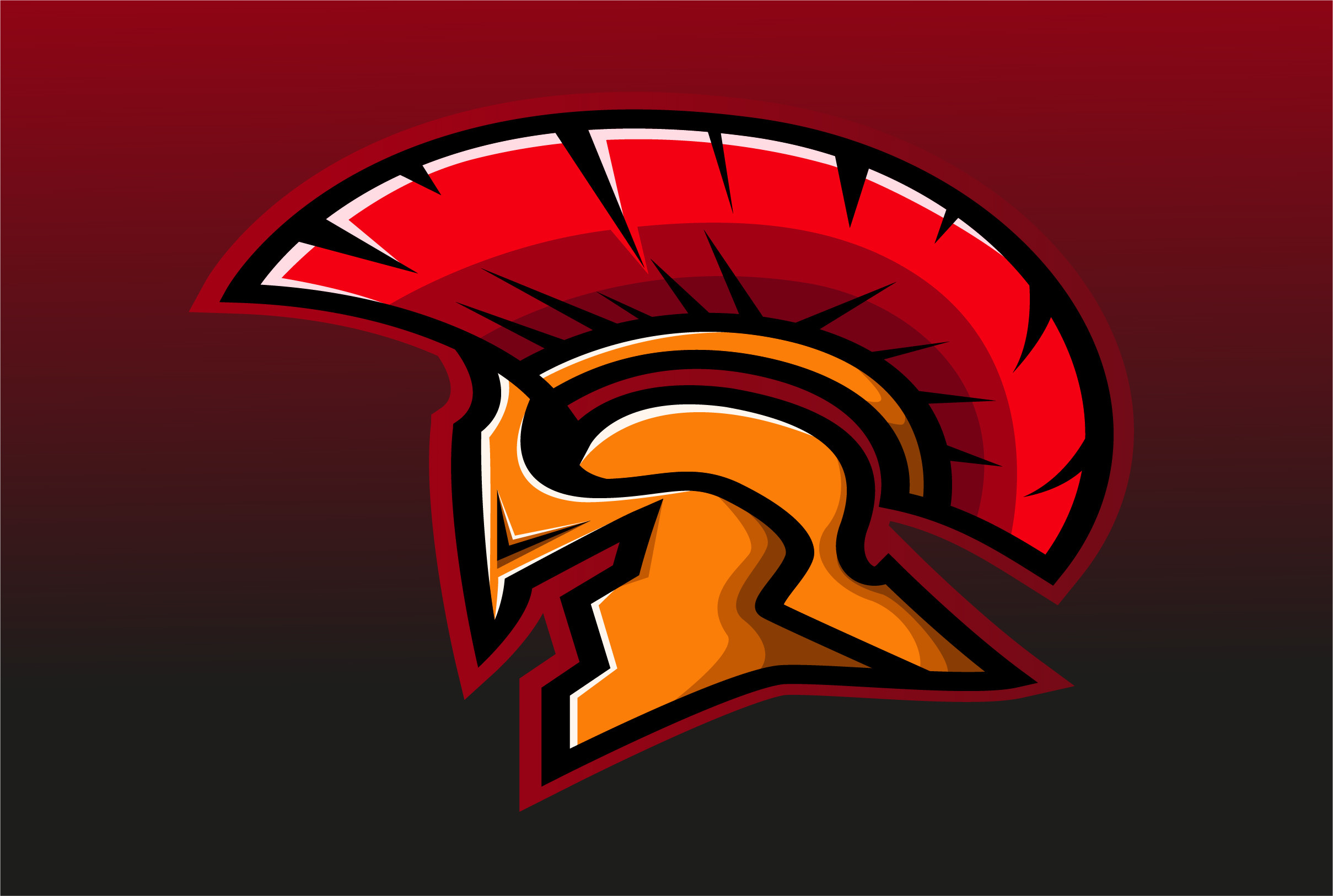 Spartan Head Esport Mascot Logo Design Graphic by Logitex · Creative ...
