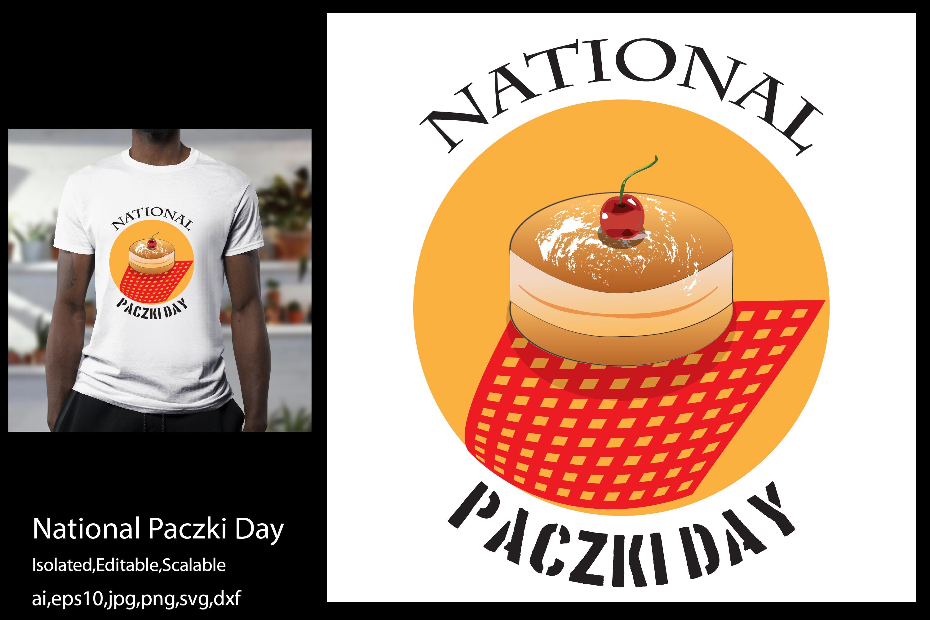 National Paczki Day Graphic by Karya Langit · Creative Fabrica