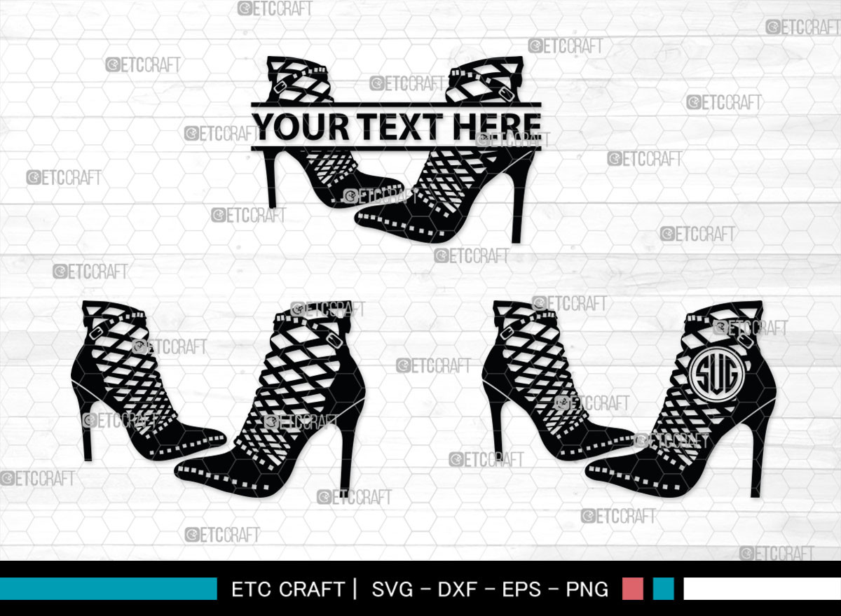 Fashion High Heel Shoe SVG