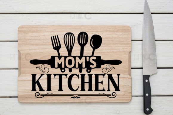 Mom's Kitchen Graphic by ArtSvKlcute · Creative Fabrica