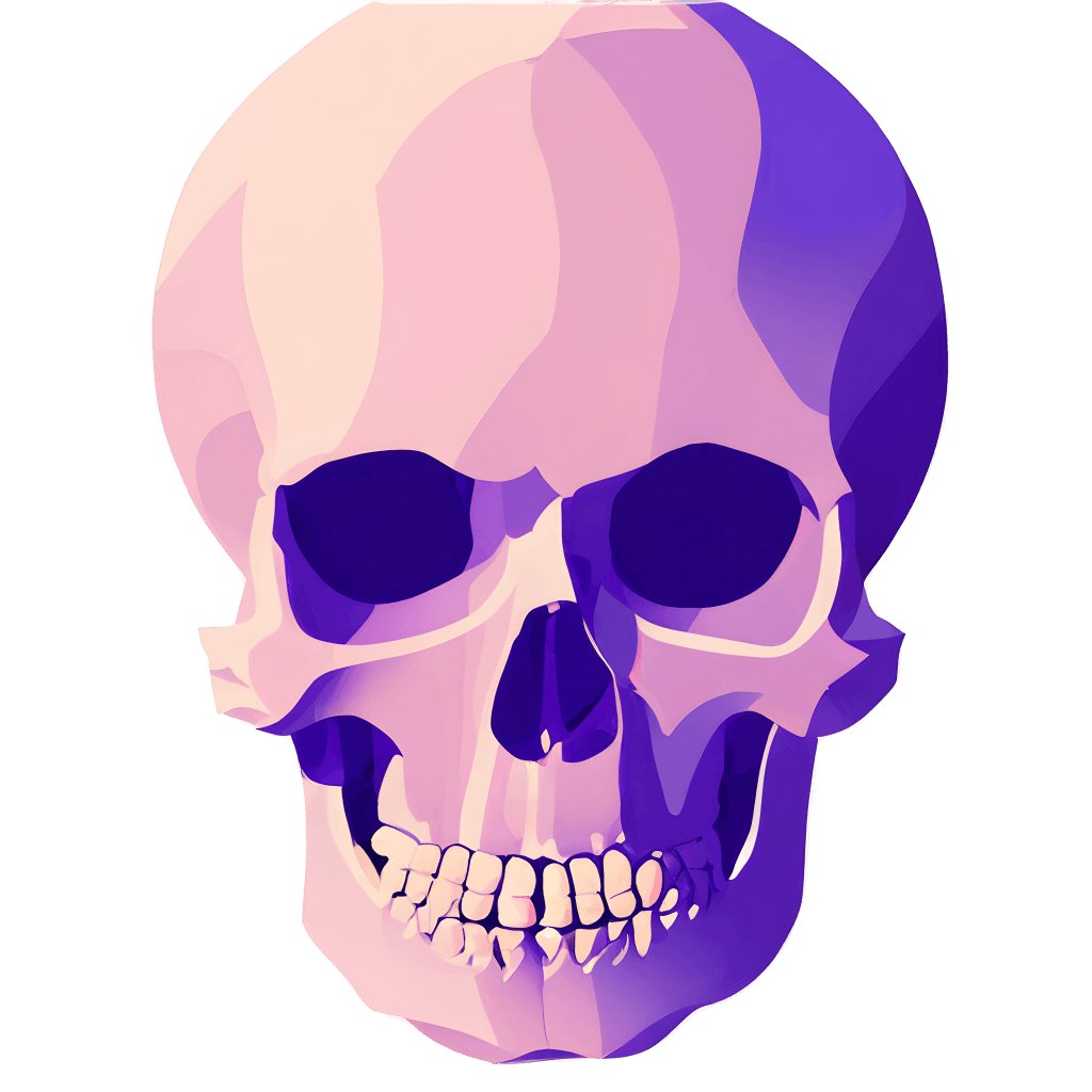 Hyperrealistic Skull Head Graphic · Creative Fabrica