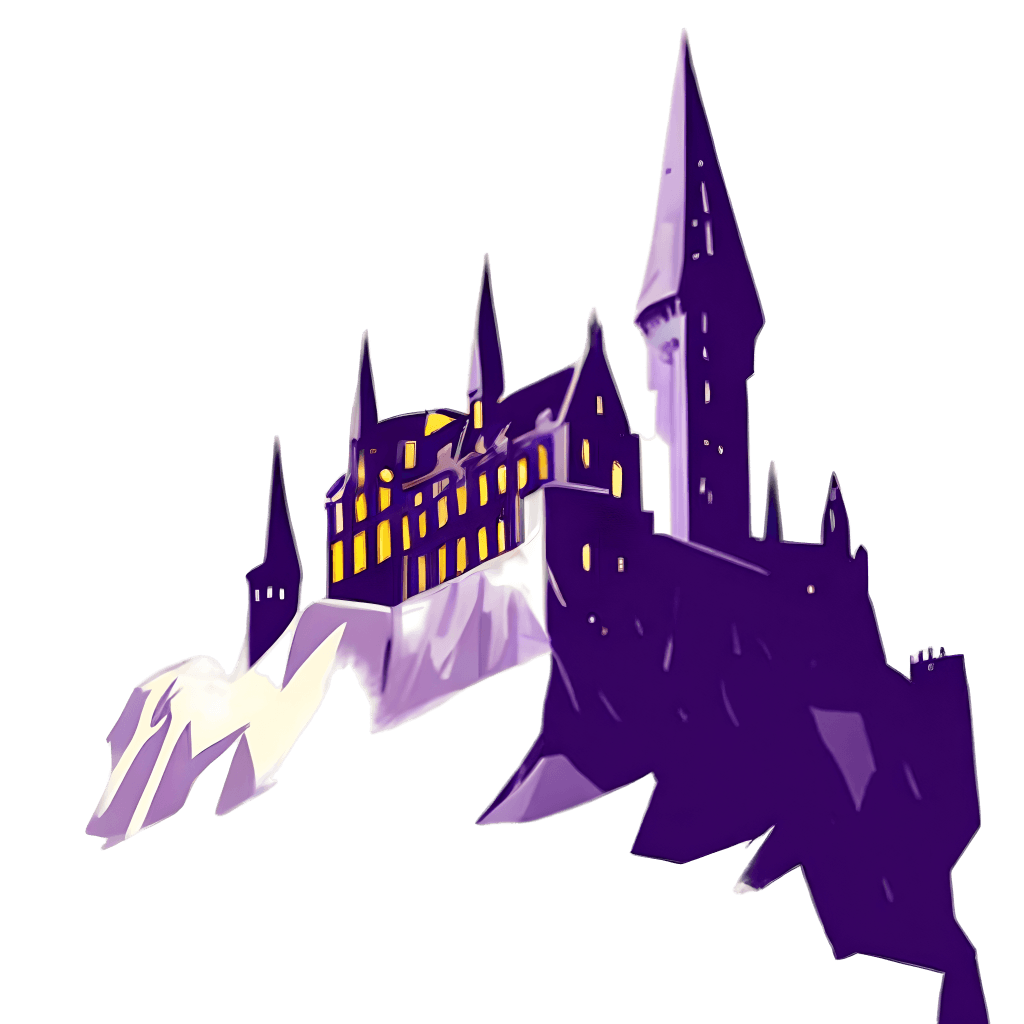 Hogwarts Castle Digital Graphic · Creative Fabrica