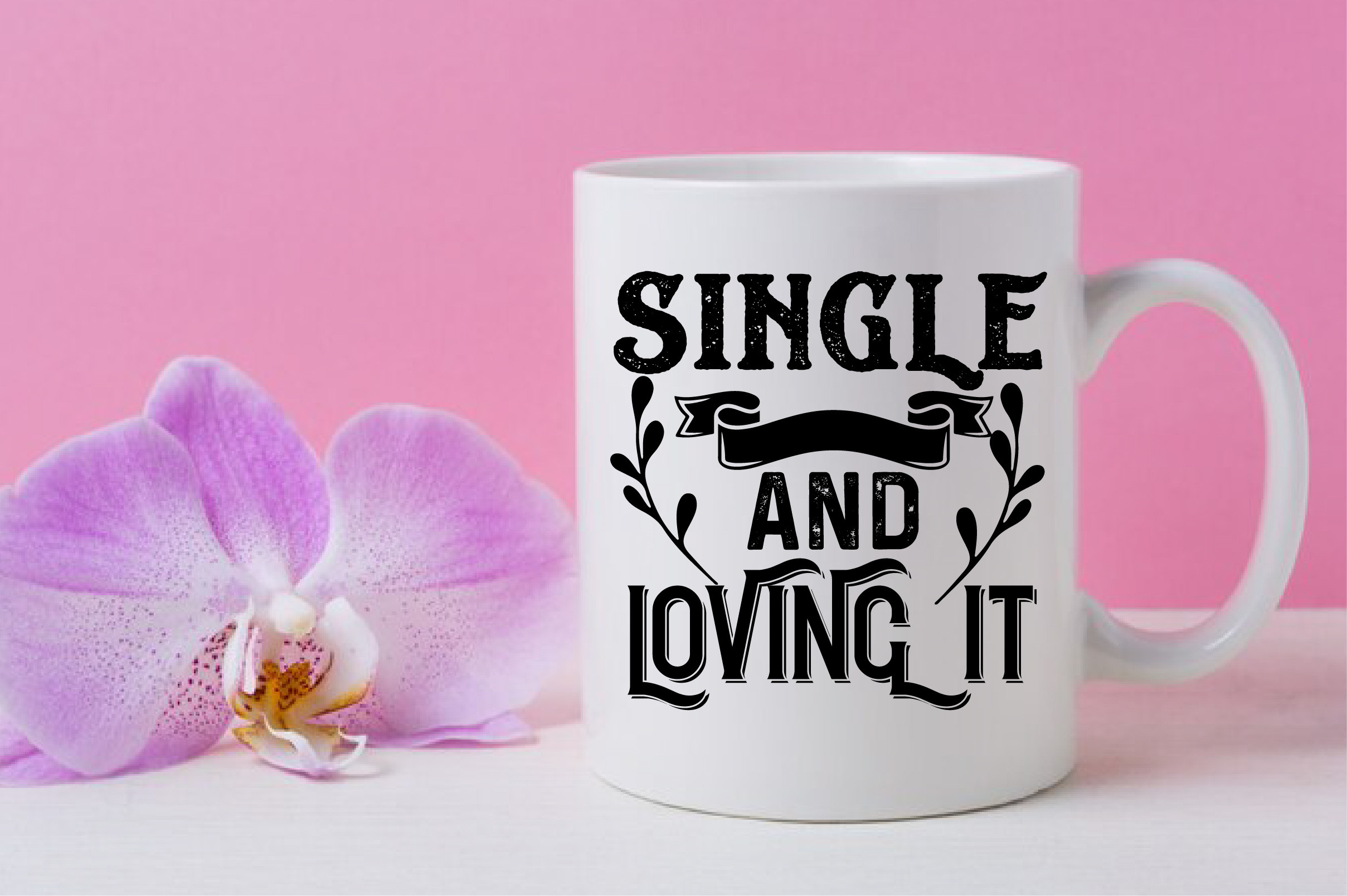 Single and Loving It Graphic by BD CRAFTER · Creative Fabrica
