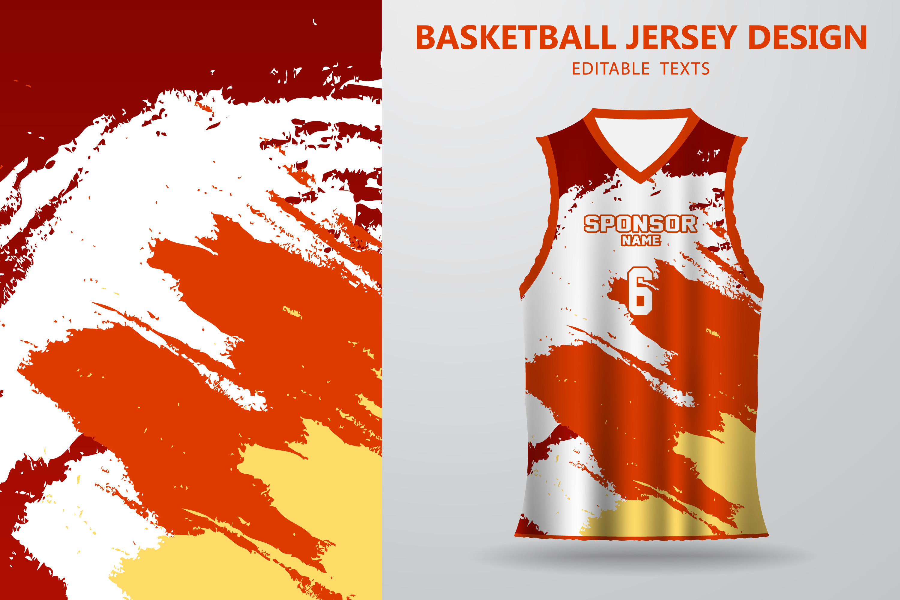 Jersey Design for Basketball Teams Graphic by Vector Graph