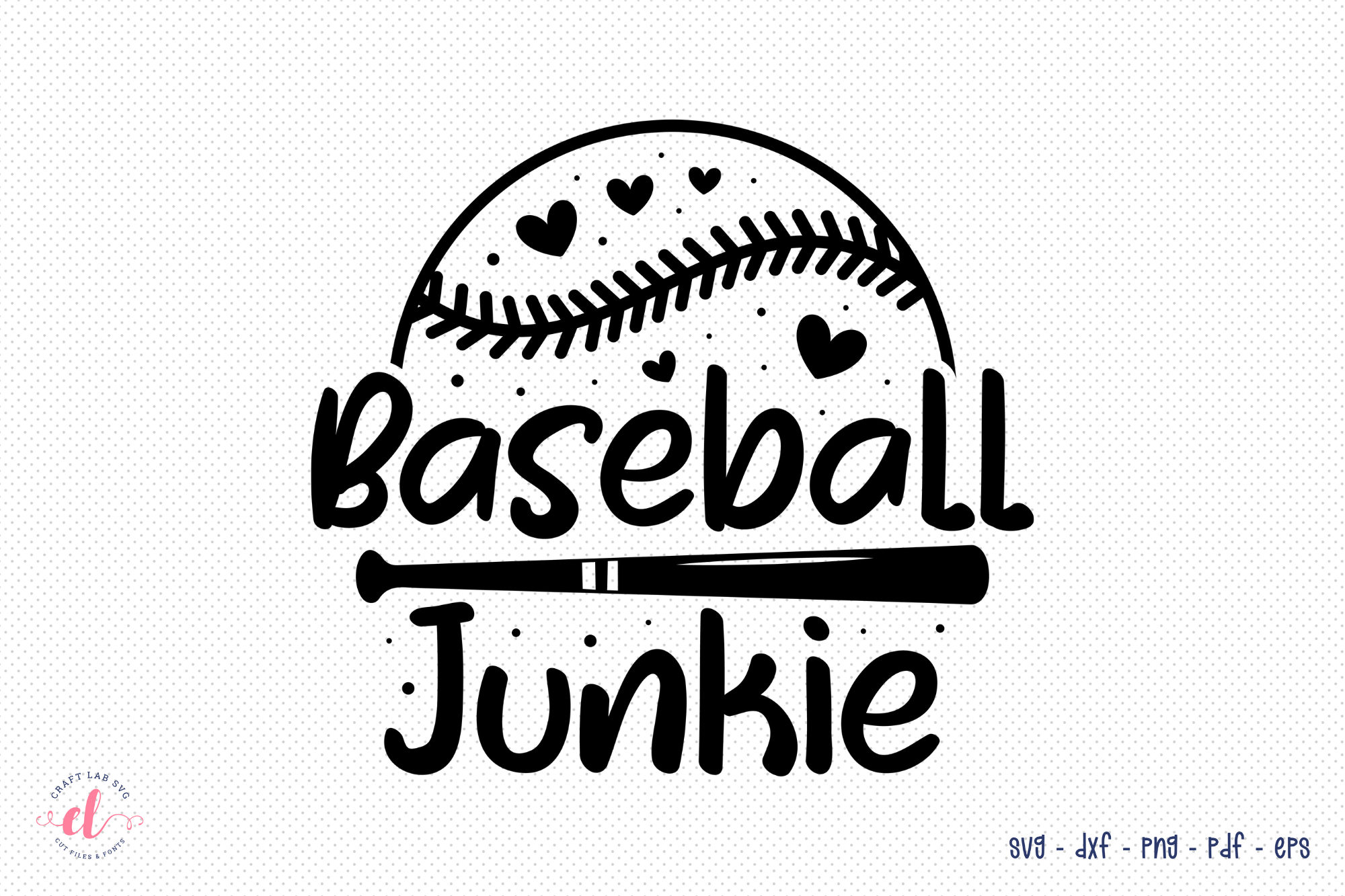 Baseball Junkie SVG - Baseball SVG Graphic by CraftlabSVG · Creative ...