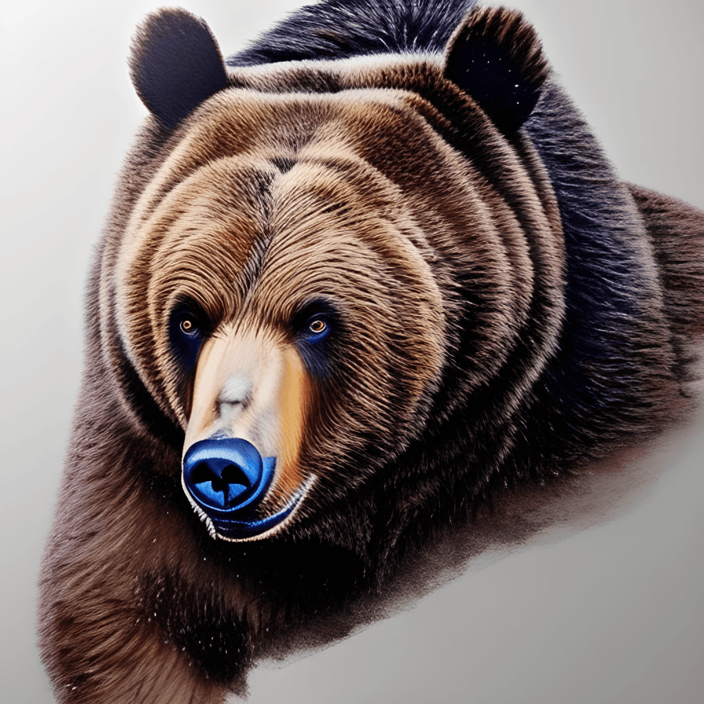 Bear Hyper Realistic Watercolor Painting · Creative Fabrica