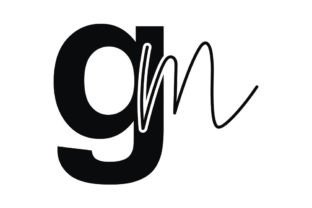 Monogram GM Logo Design Graphic by Greenlines Studios · Creative Fabrica