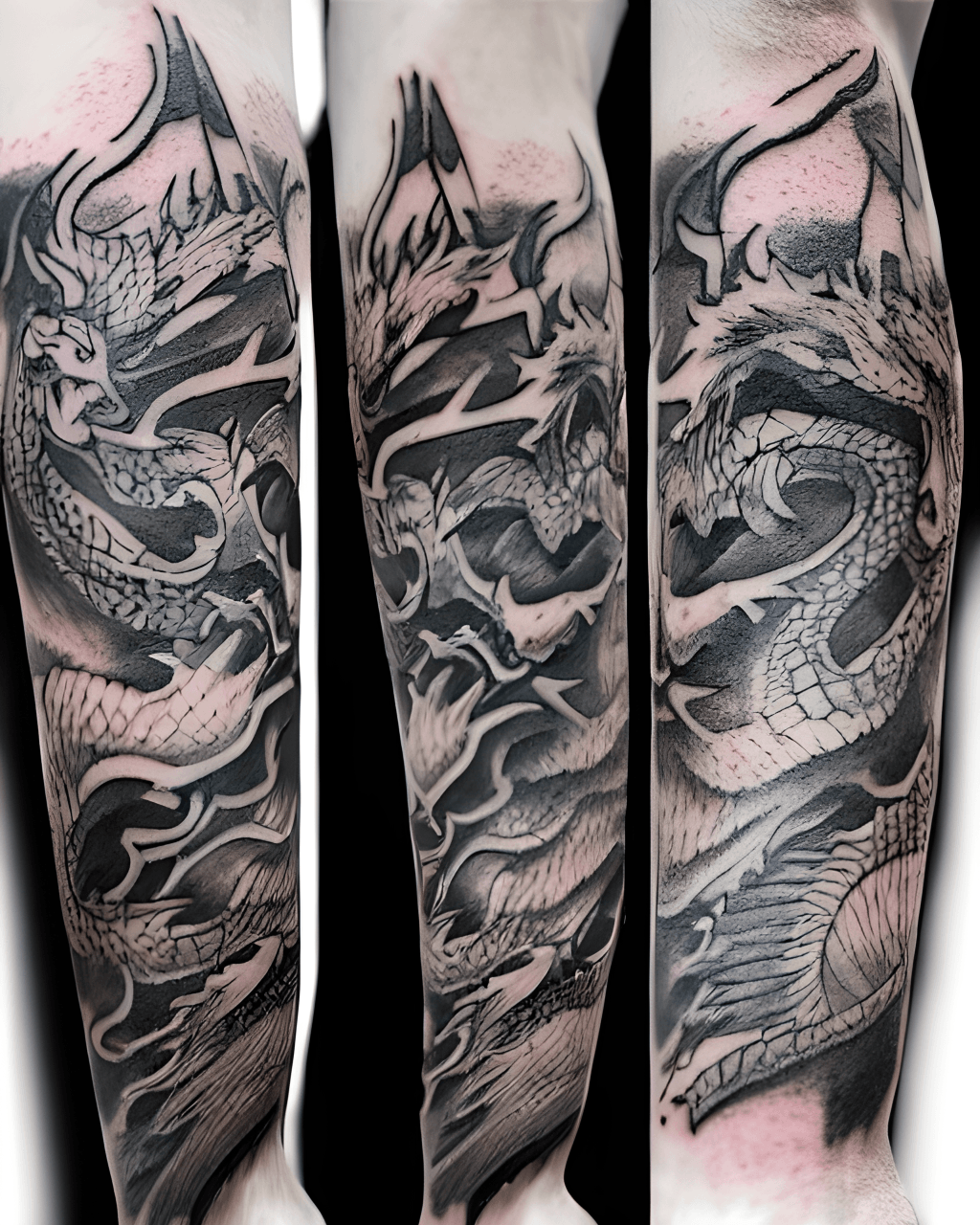 Japanese Forearm Tattoo Designs: Over 13 Royalty-Free Licensable Stock  Illustrations & Drawings