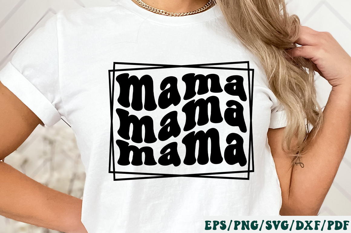 Mama Retro Svg Graphic by Designer302 · Creative Fabrica