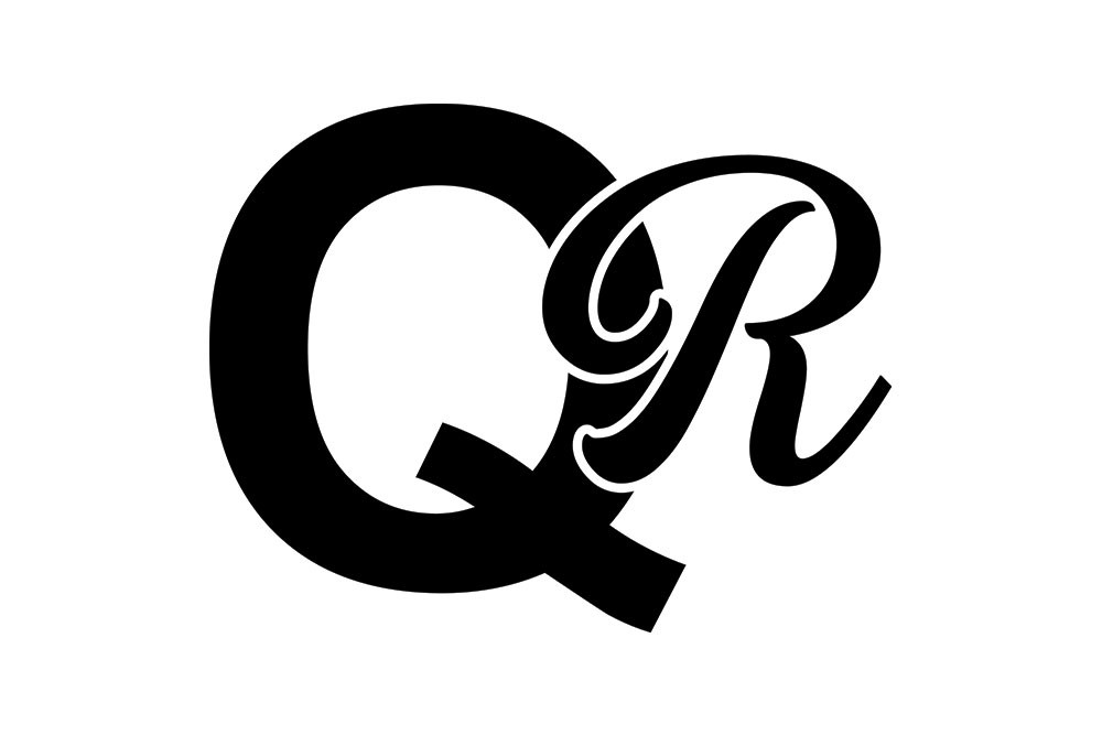 QR , Monogram Logo Design, Graphic by PIKU DESIGN STORE · Creative Fabrica