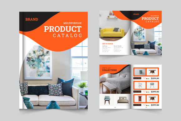 Modern A4 Product Catalogue Layout Graphic by kazihossain4647 ...
