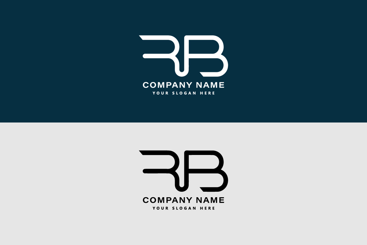 RB Letter Luxury Logo Vector Template. Graphic by graphicfirozkabir ...