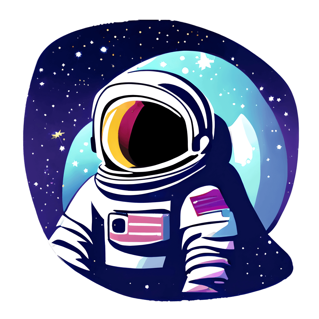 Realistic Space Astronaut Clipart · Creative Fabrica