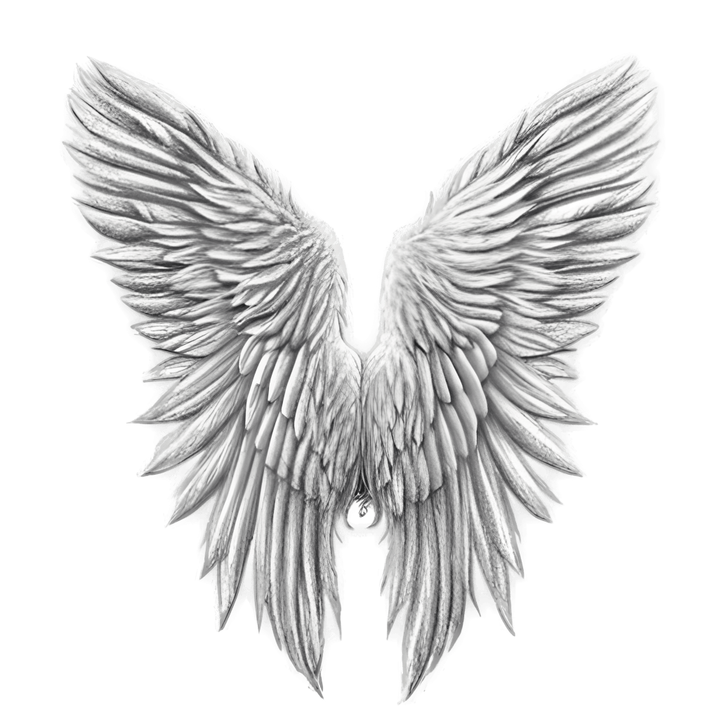 Angel Wings Digital Graphic · Creative Fabrica