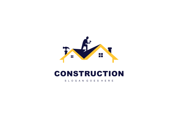 Home Construction Company Logo Vector Graphic by DEEMKA STUDIO ...