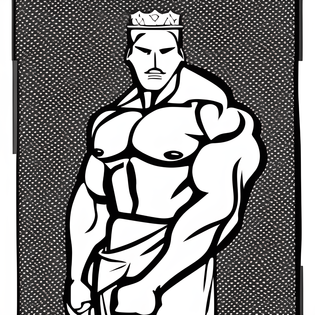arm muscle coloring page