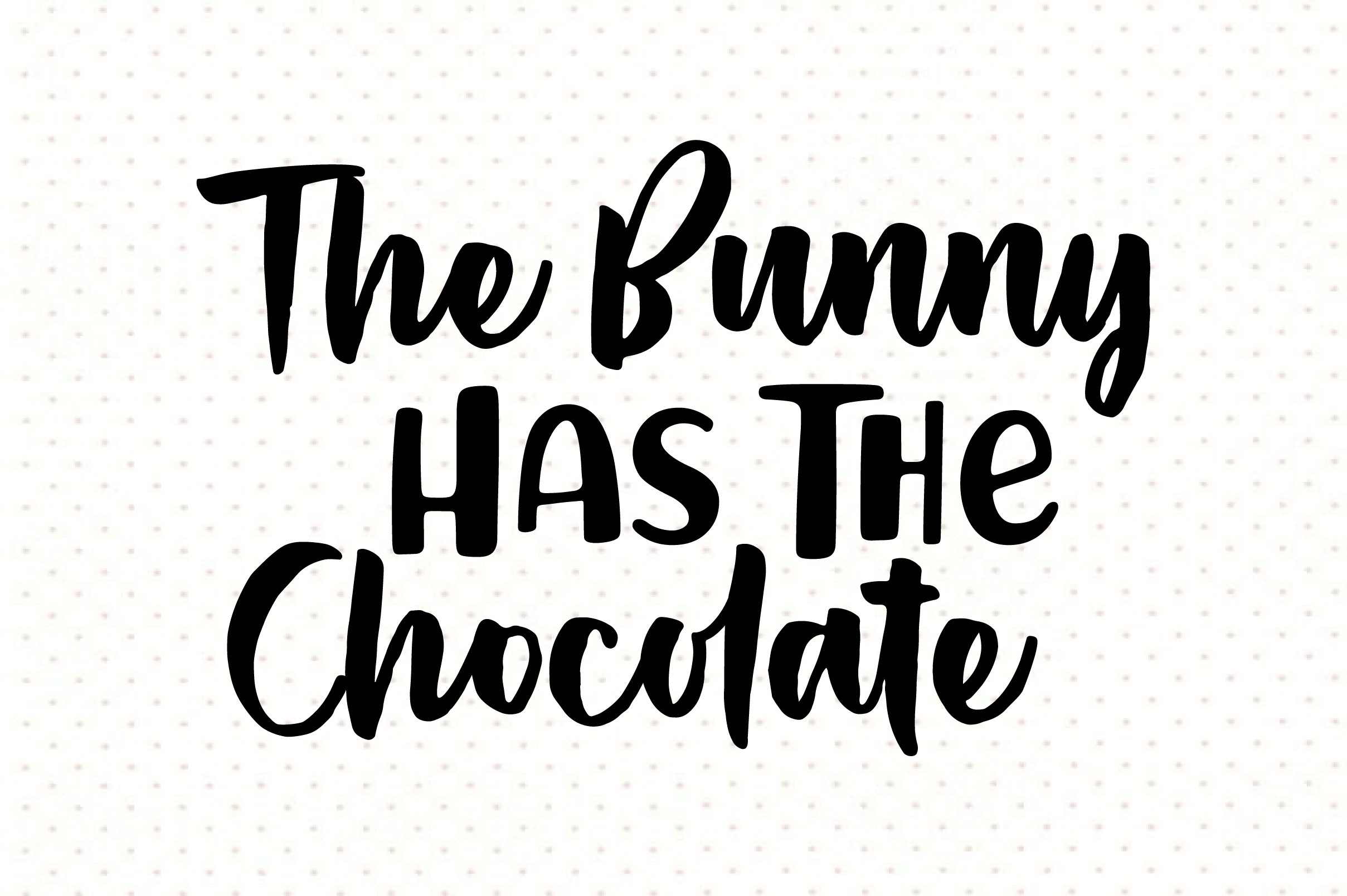 The Bunny Has the Chocolate Svg Graphic by nirmal108roy · Creative Fabrica