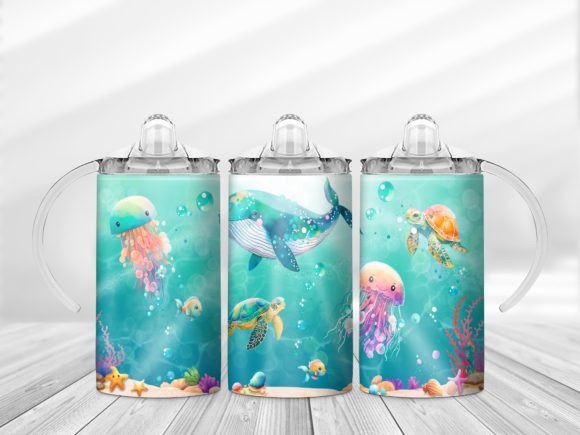 Under the Sea Girl Sippy Cup