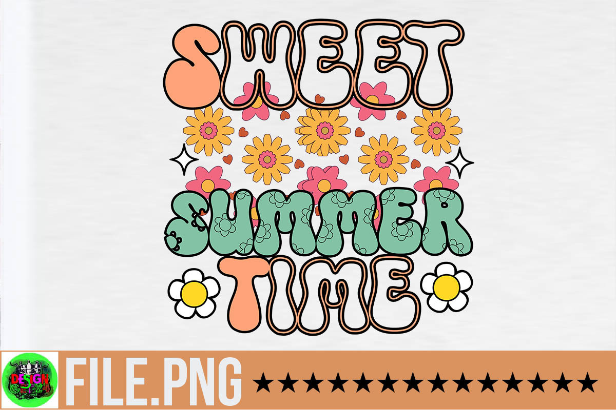 Sweet Summer Time PNG Sublimation Graphic by SimaCrafts · Creative Fabrica