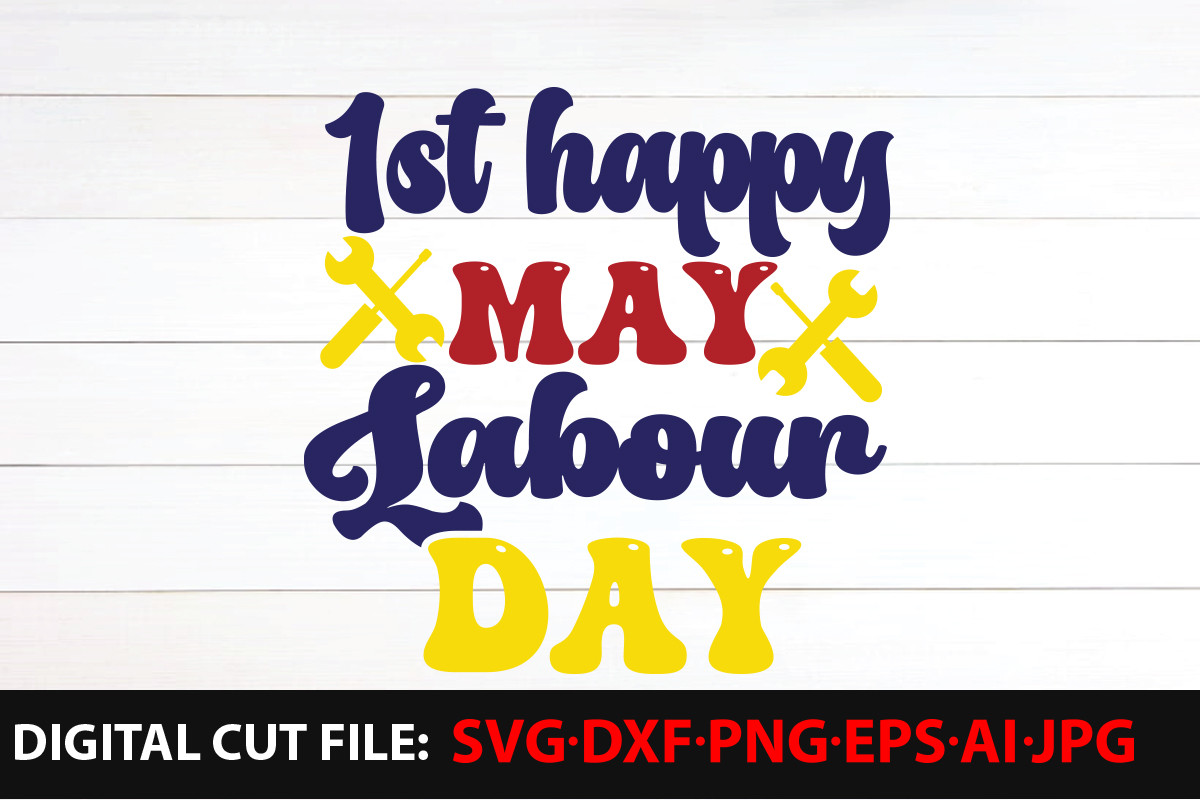 1st Happy May Labour Day Graphic by GraphicArt · Creative Fabrica