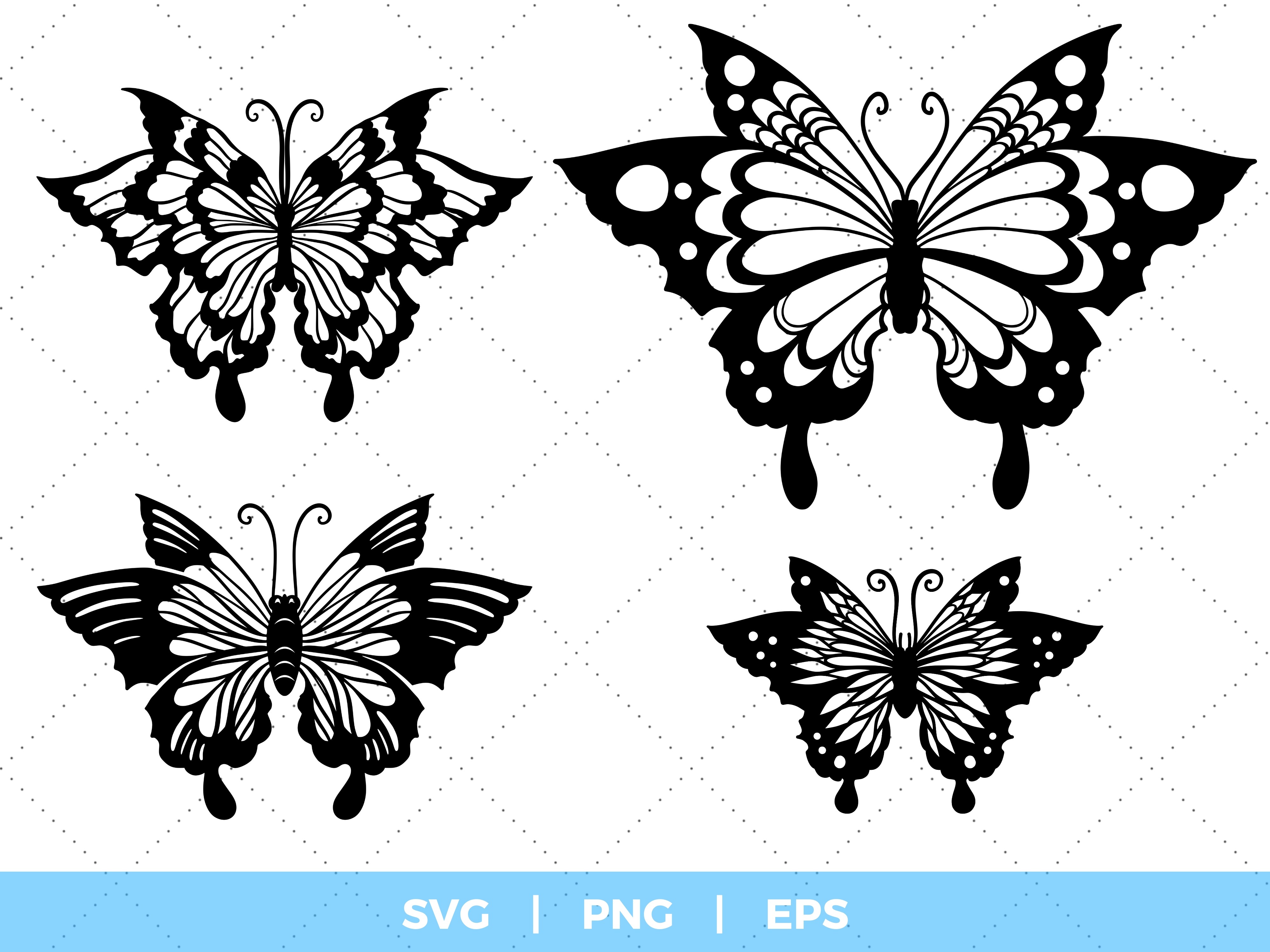 Butterfly Svg,butterfly Png Graphic by arthittm2 · Creative Fabrica