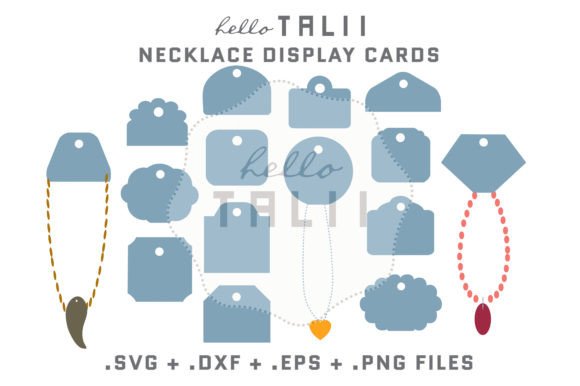 EARRING DISPLAY CARDS SVG BUNDLE Graphic by Hello Talii · Creative Fabrica