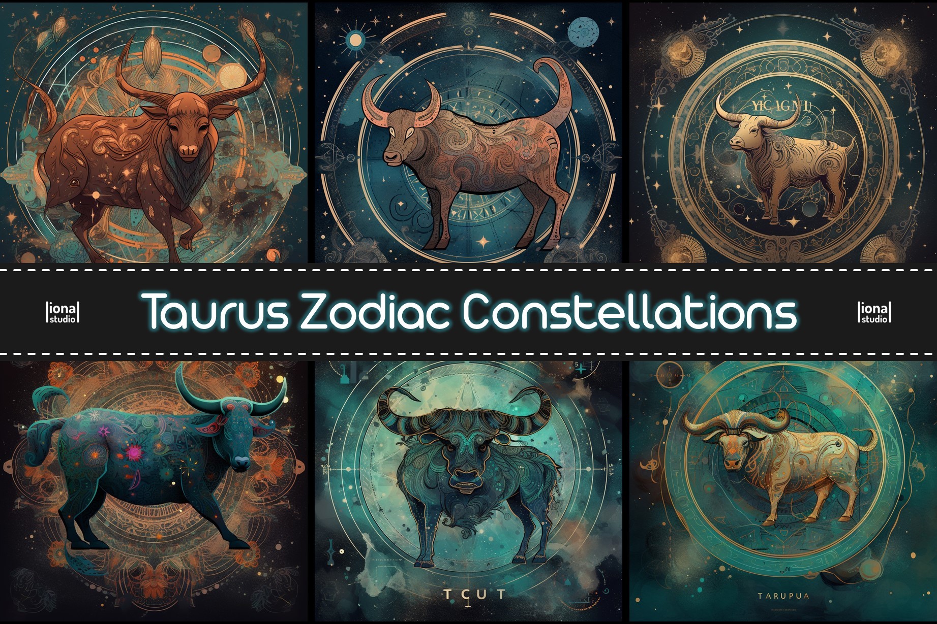 Taurus Zodiac Constellations Graphic by lionalstudio · Creative Fabrica