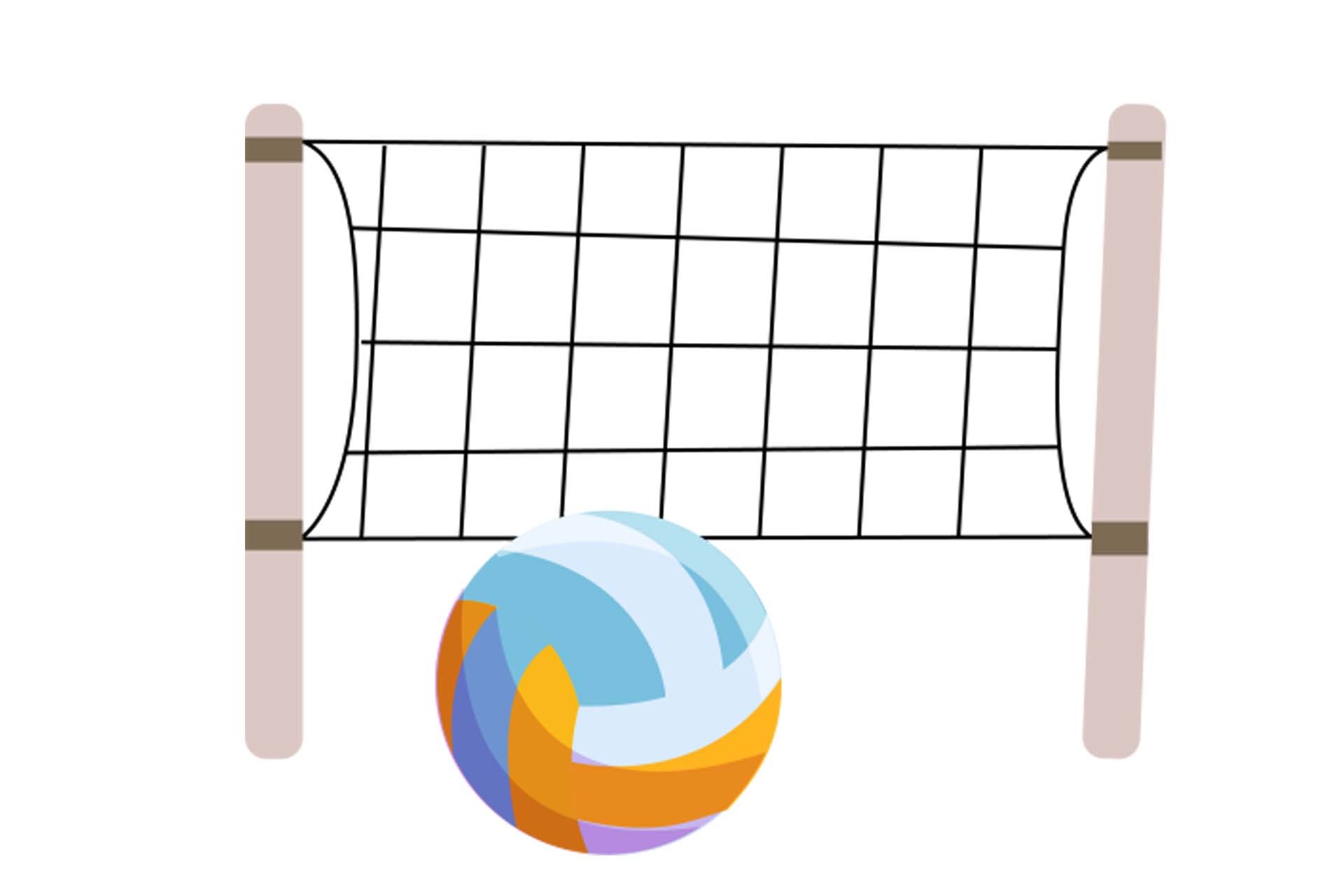 Summer Volleyball Cute Stock Icons Graphic by pohonrindangstudio ...
