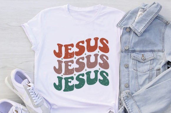 Just Jesus Stickers Graphic by SVG Print design · Creative Fabrica