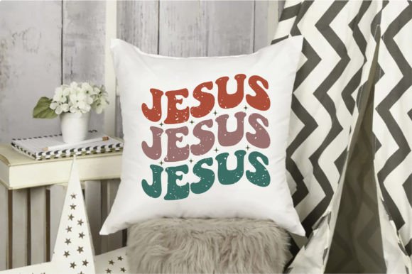 Just Jesus Stickers Graphic by SVG Print design · Creative Fabrica