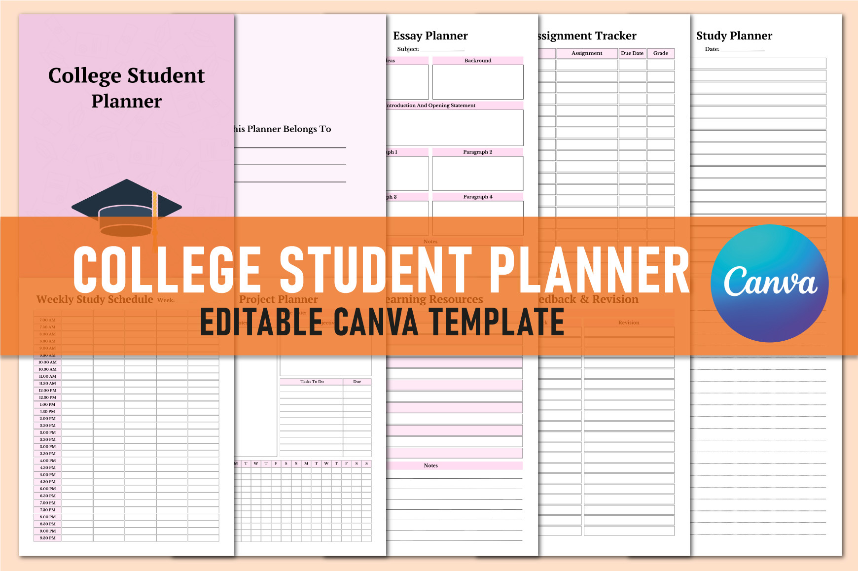 college homework planner
