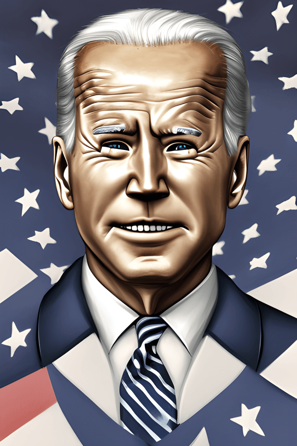 Joe Biden American Flag Graphic · Creative Fabrica