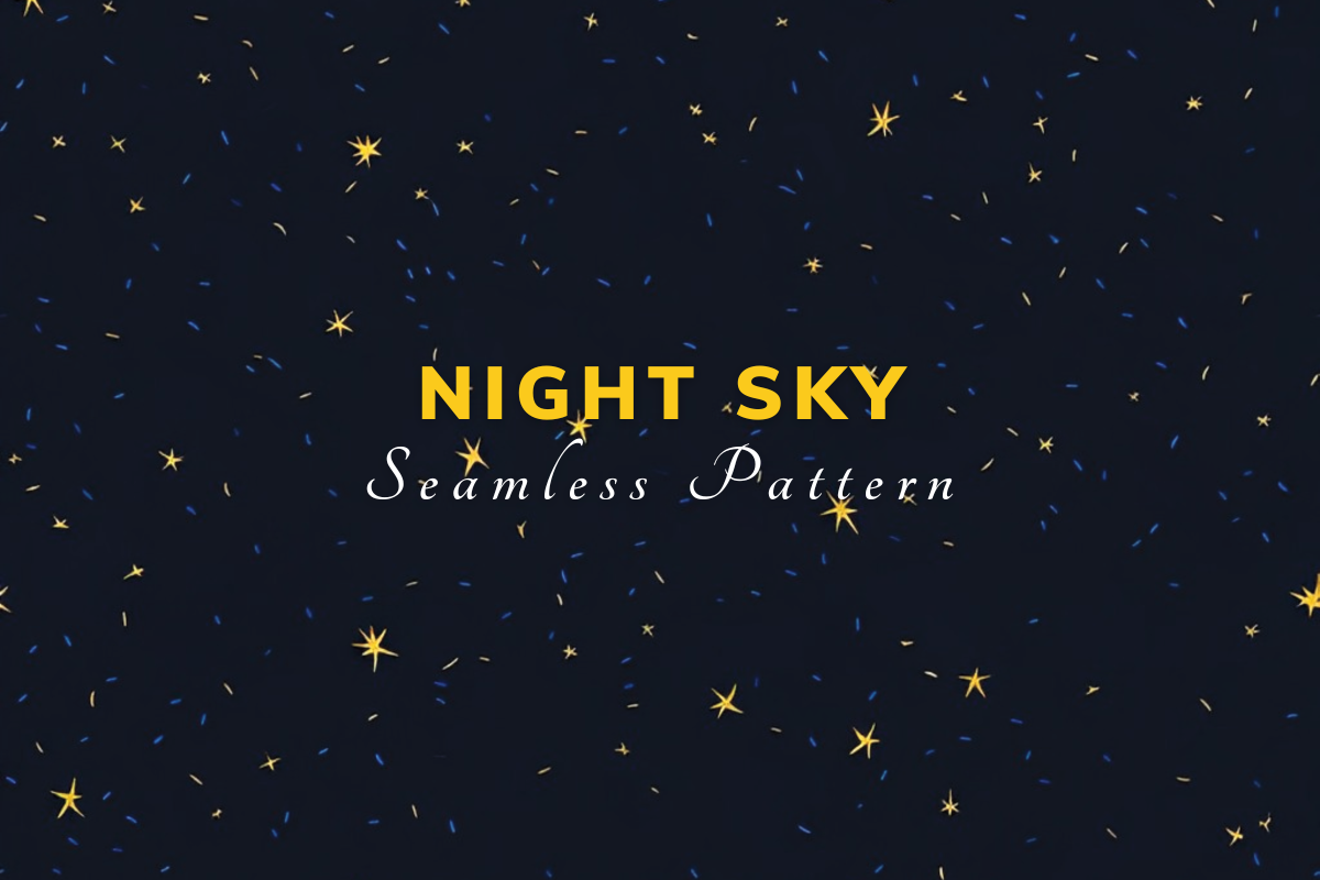 seamless night sky