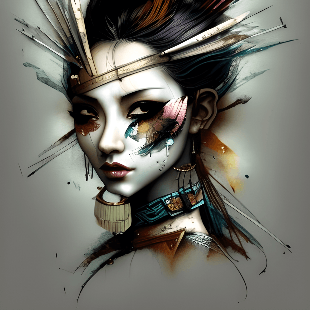 Create a Medium Shot Colored Digital Line Art Render · Creative Fabrica