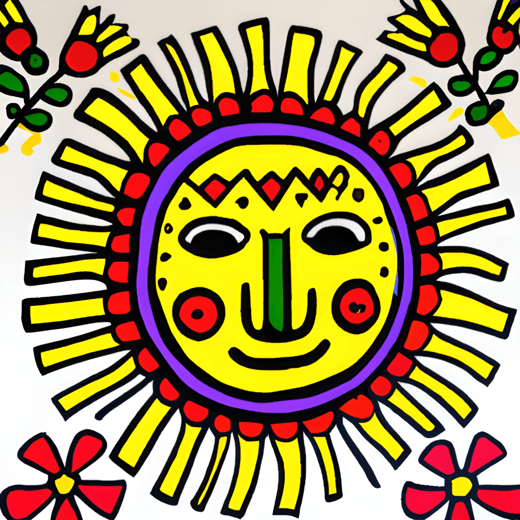 Mexican Folk Art Graphic · Creative Fabrica