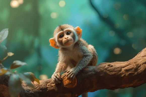 rainforest baby monkeys