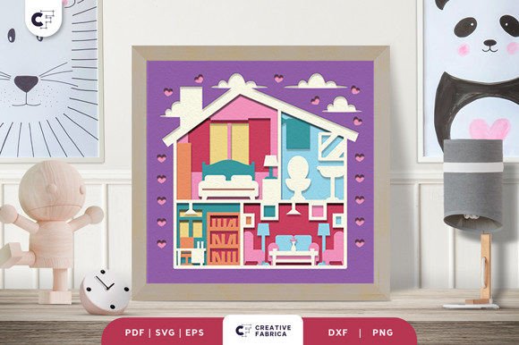 Doll House SVG Cut file by Creative Fabrica Crafts · Creative Fabrica