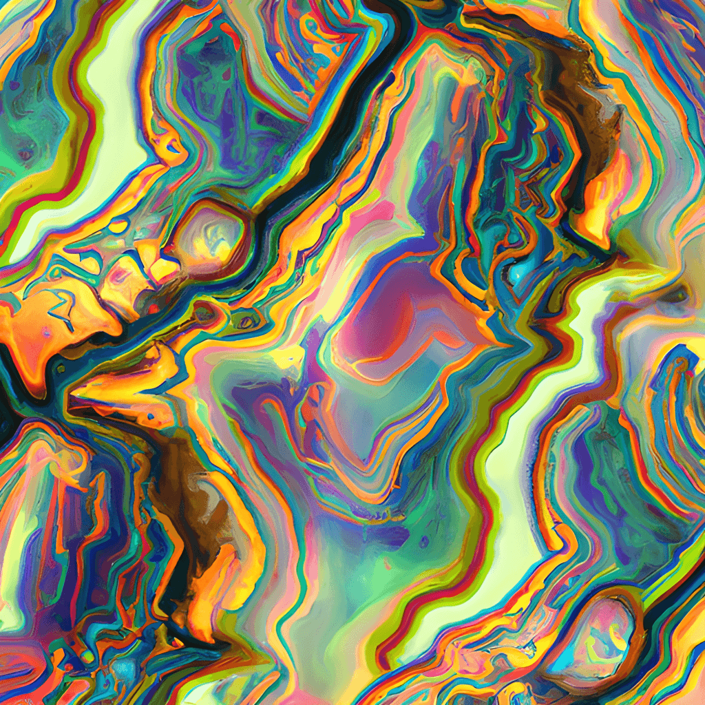 Rainbow Malachite Marble Background with Gold Geode Veins · Creative ...