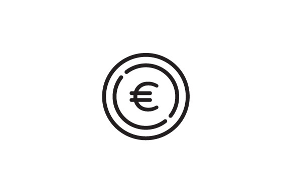 Euro Sign Logo / Icon Design Graphic by vectoreking · Creative Fabrica