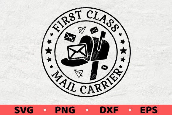 1 First Class Mail Carrier Clip Art Designs & Graphics