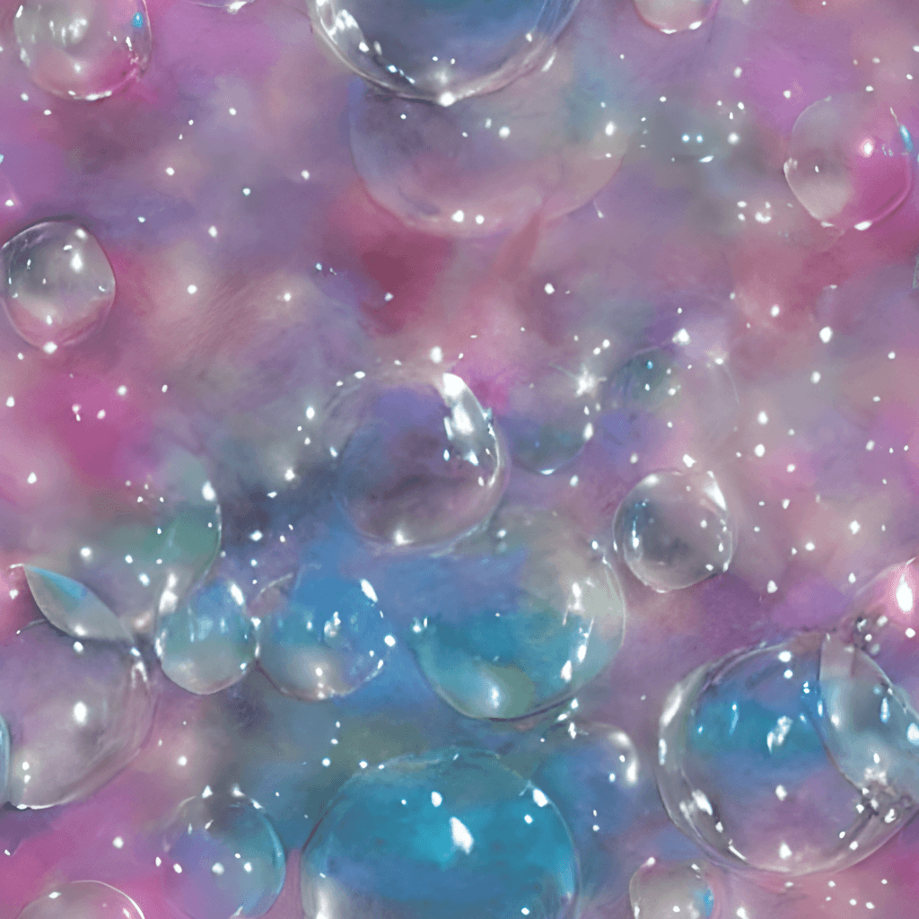Watercolor Dreamy Bubbles Graphic · Creative Fabrica