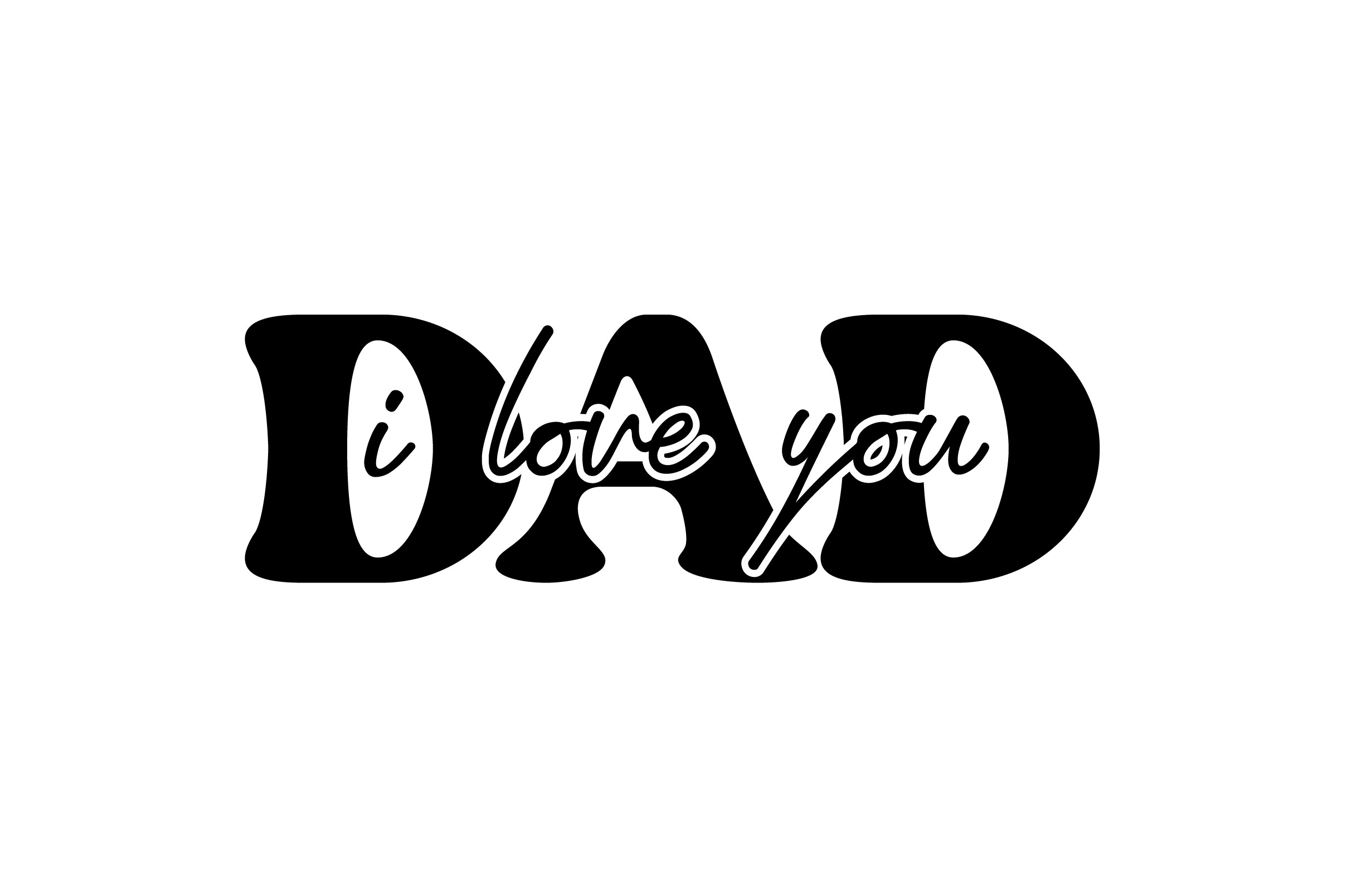 I Love You Dad SVG Graphic by Rajibstore_987 · Creative Fabrica