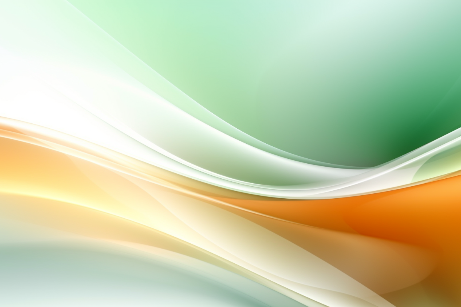 orange and green background design