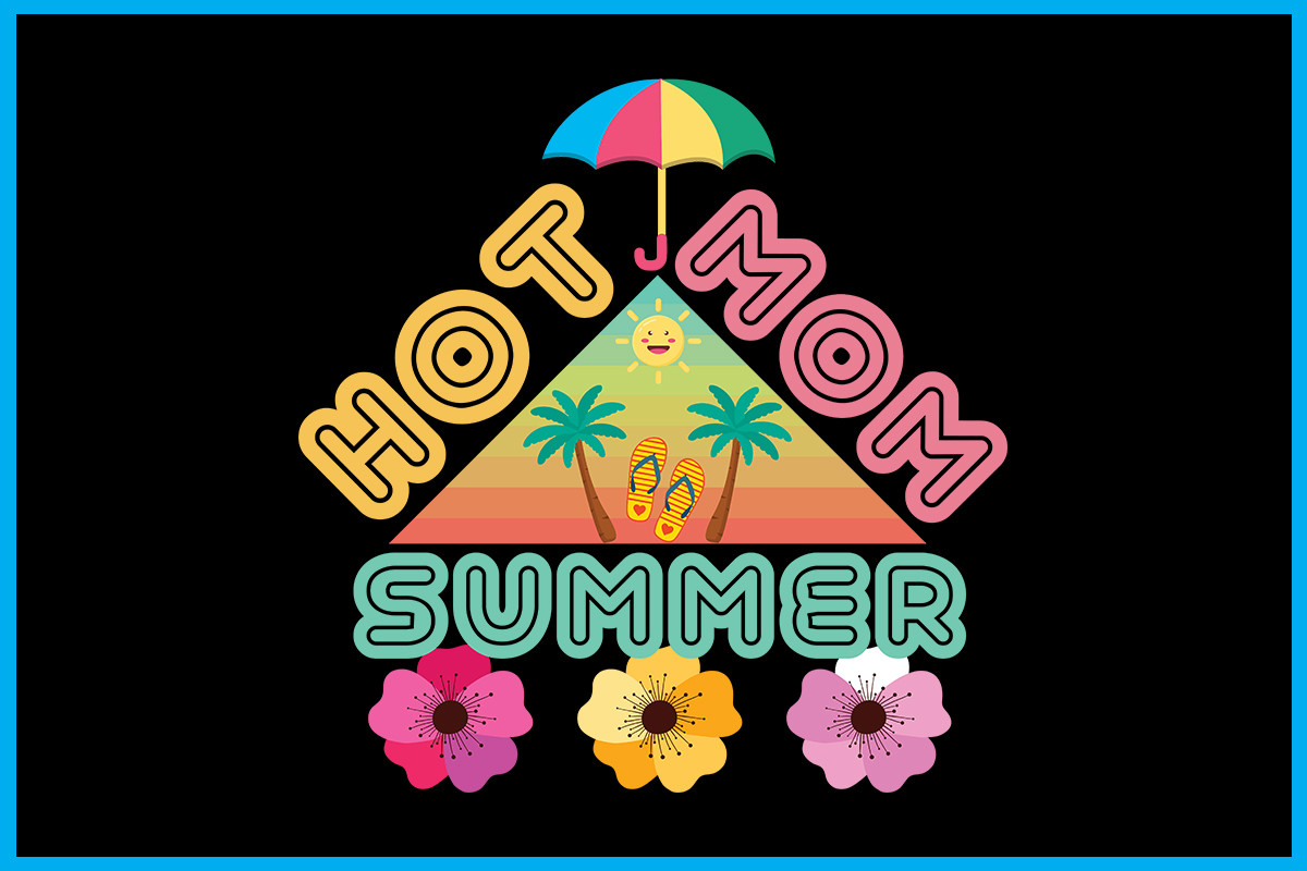 Hot Mom Summer PNG Sublimation Design Graphic by TrendyCreative ...